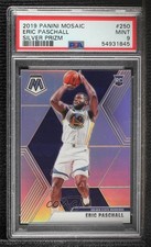 2019-20 Panini Mosaic Rookies Silver Prizm Eric Paschall #250 PSA 9 MINT 7xr