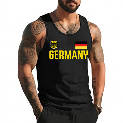 Germany Flag Deutschland Football Soccer Fan Men Women Tank Top