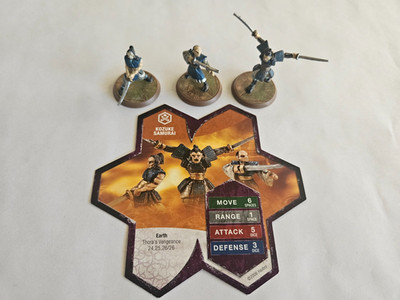 Heroscape Kozuke Samuari -Complete, VGC- Thora's Vengeance