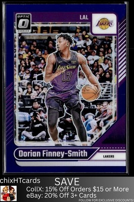 Dorian Finney-Smith 2024-25 Donruss Optic Purple #146 Los Angeles Lakers