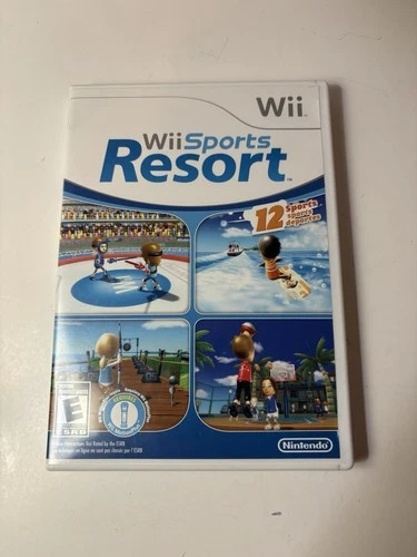 Wii Sports Resort (Nintendo Wii, 2009) CIB Complete with Manual