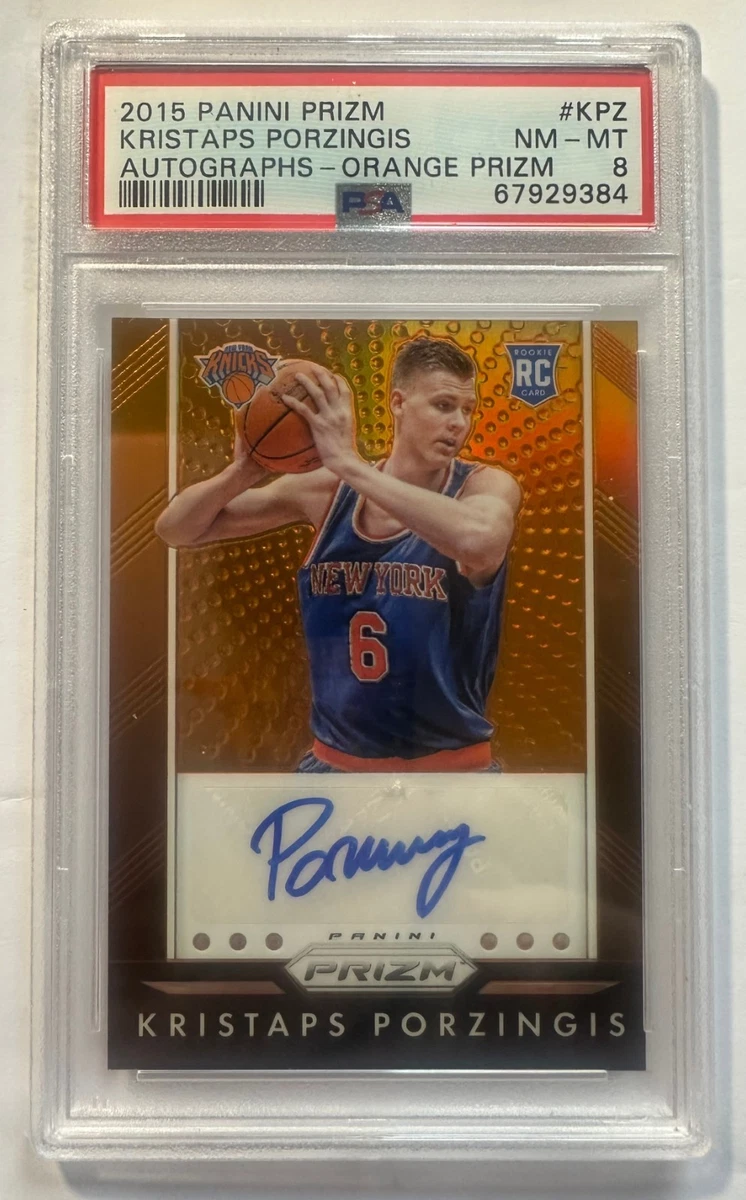 Kristaps Porzingis Serial Numbered Basketball Sports Trading Card
