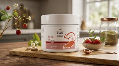 Etna Wellness K-Gel Erdbeer Geschmack - Verdauung & Darm Gesundheit