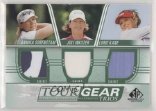 2021 SP Game Used Tour Gear Trios Annika Sorenstam Juli Inkster Lorie Kane 7mu