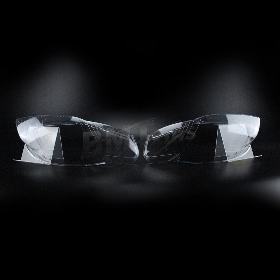 Cubierta de lente de faro izquierdo+derecho lente transparente para Audi A4 B7 05-08 Foto 2 de 4