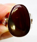 HSN Jay King Sterling Silver Shaanxi Spice Agate Ring Size 7 — photo 3