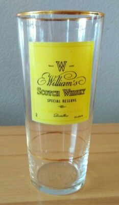 E Williams Scotch Whisky Sammelglas