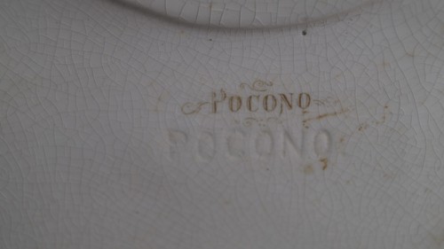 Antique 1890s Ansonia POCONO Porcelain Mantle Parlor Clock - VIDEO - RUNS - Picture 9 of 13