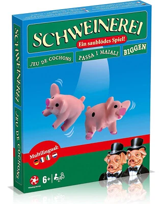 WINNING MOVES Schweinerei mehrsprachig neue Box Würfelspiel Gesellschaftsspiel Partyspiel