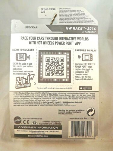 2014 Hot Wheels Treasure Hunt #177 HW Race/X-Raycers STOCKAR Clear w/Gold 5 Sp - Picture 5 of 5