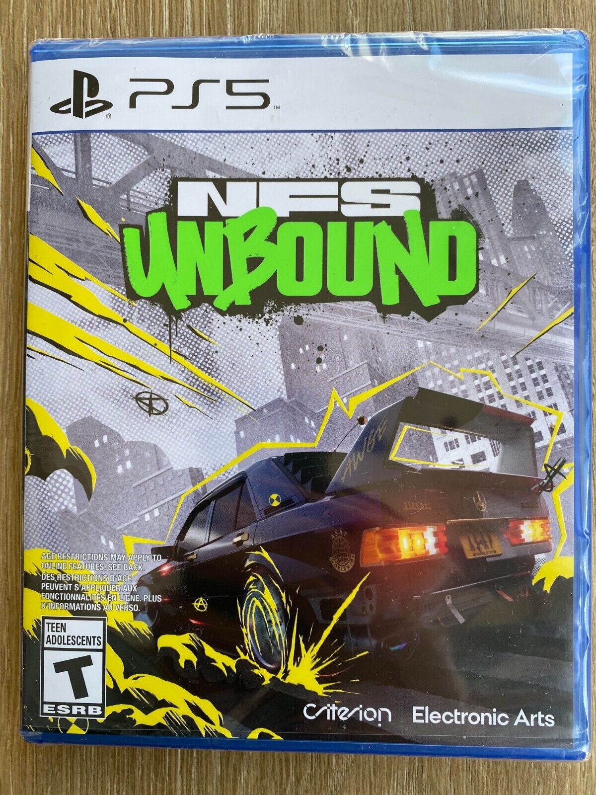 2023 PS5 NFS Unbound EA Need for Speed Racing Brand New Sealed FREE SHIPPING