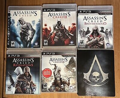 Assassins Creed BrotherHood PS3 DVD Game Novo - ADRIANAGAMES