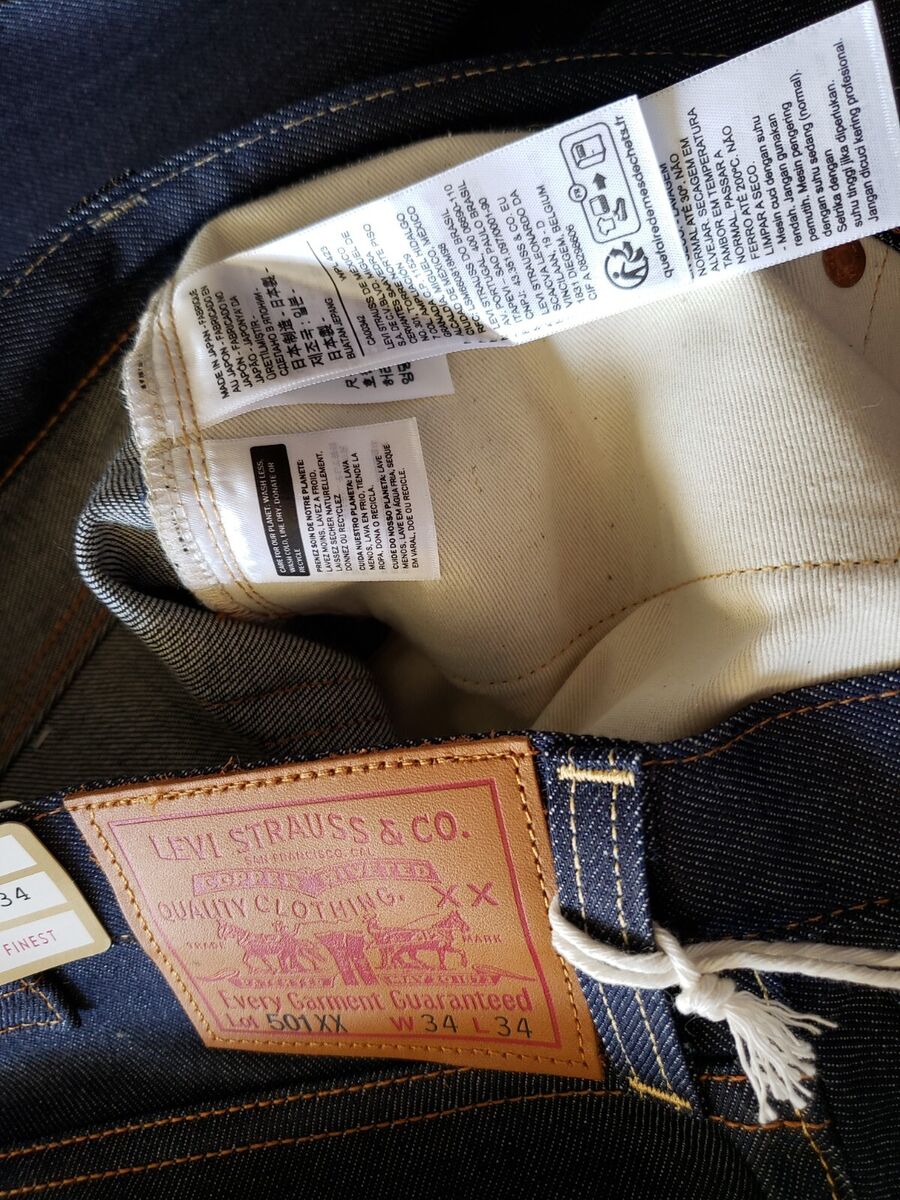 LEVI'S 1937 LVC 501 xx Vintage Clothing Japanese 1933 LEVI'S 1937 LVC 501 xx Vintage Clothing Japanese 1933