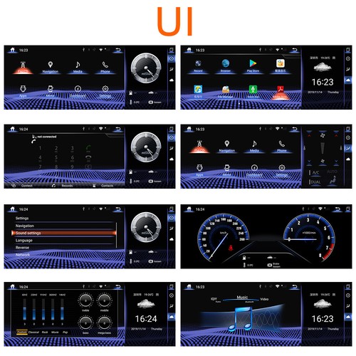 12.3 Inch Screen Android 13 For Lexus RX RX270 RX350 RX450H 2009-2022 Car Radio - Picture 9 of 9