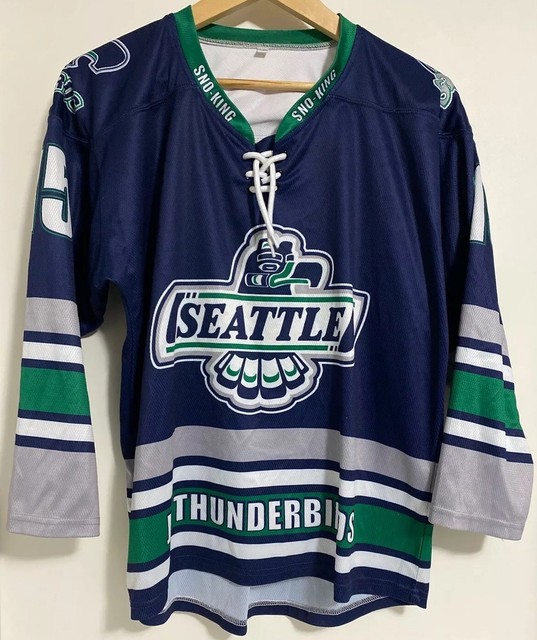 SEATTLE JR THUNDERBIRDS Game Official AHA Hockey Jersey 15 RITCHIE
