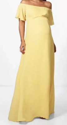 boohoo maternity maxi dress