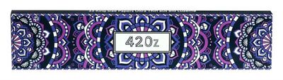 4x 420z King Size Slim ultra thin violett Zigarettenpapier Blättchen Rolling