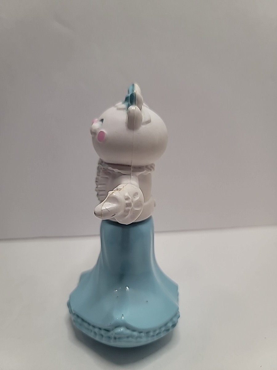 Avon Felina Fluffles Vintage Dancing Kitty Cat Figurine Bottle 5