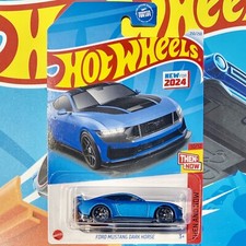 Rare First Run Hot Wheels 2024 Ford Mustang Dark Horse 250250 Svt Cobra Saleen