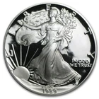 (1) 1989 S 1oz US American Silver Eagle $1 Dollar Proof Coin ( CAPSULE ONLY )