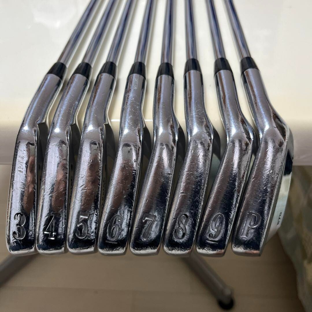 MIZUNO MP-33 Iron set 8pcs 3-9+Pw Dynamic Gold S200 Flex S