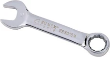 Sunex Tools 15 Mm Fully Polished Stubby Combination Wrench 993015M