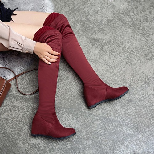 Heel Thigh Tall Leg Boots 