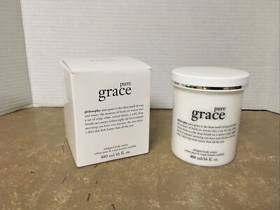 Philosophy Pure Grace Whipped Body Creme 16 oz Brand new in box. 