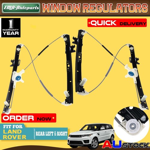 2x Rear Left Right Window Regulators w/o Motor for Land Rover Range ...