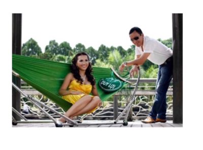 Duy Loi ハンモック　hammock DUY LOI Foldable Hammock Frame Made of Stainless Steel