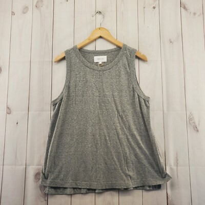 Current Elliot Tank 3 Womens Gray Large Sleeveless Pullover