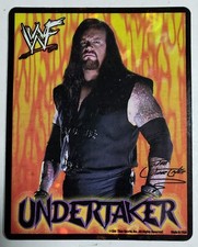 WF-WRESTLING LEGEND-UNDERTAKER-NEW- 1998 Prismatic Vending Machine Sticker 113 