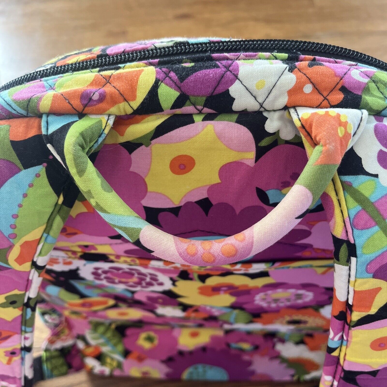VERA BRADLEY Laptop Backpack Va Va Bloom Pattern … - image 9