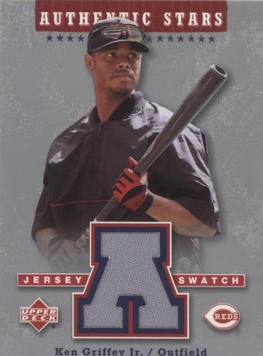 2004 Upper Deck Signature Stars Ken Griffey Jr On Card Auto #SS-KG