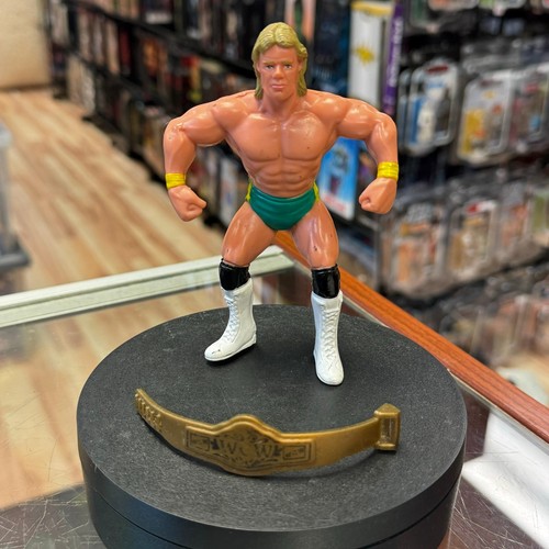Green Trunks Lex Luger with Belt (Vintage WCW Galo...