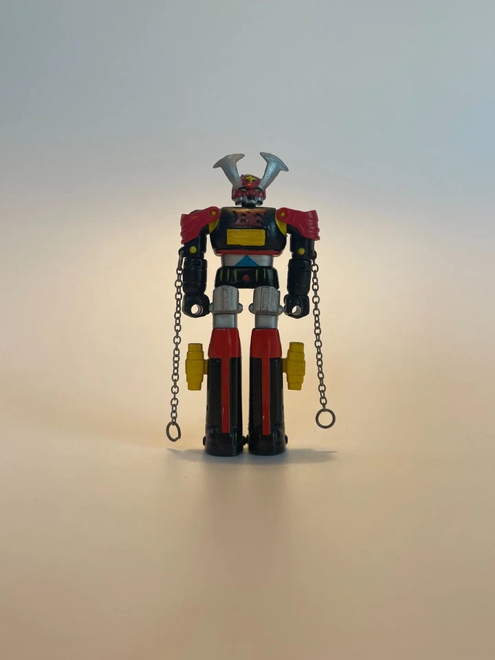 Mini Figura de Metal Robot Battle Fever J 3" Popy Japón Raro y De Colección Foto 2 de 4