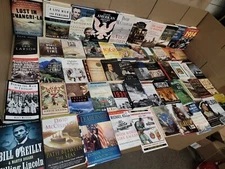 Lot of 10 History US World Europe American Past Ancient War Book MIX UNSORTED