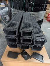 Drainage Channel Driveway & Patios 8mtr Plastic Grating +Free accessories