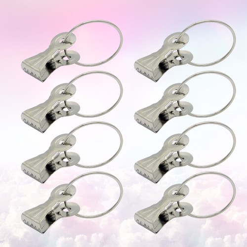 20 Pcs Gardinenclip Gardinenring Aus Edelstahl Vorhangverschluss - Bild 9 von 11