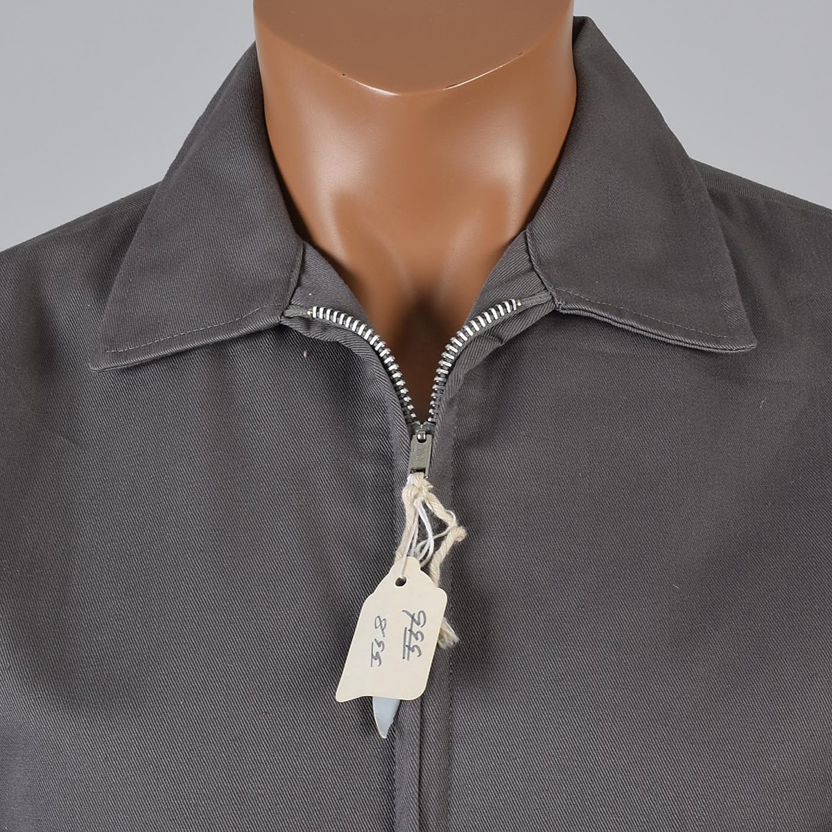 M 1950s Mens NOS Sanforized Gray Big Yank Work Wear Workwear Car