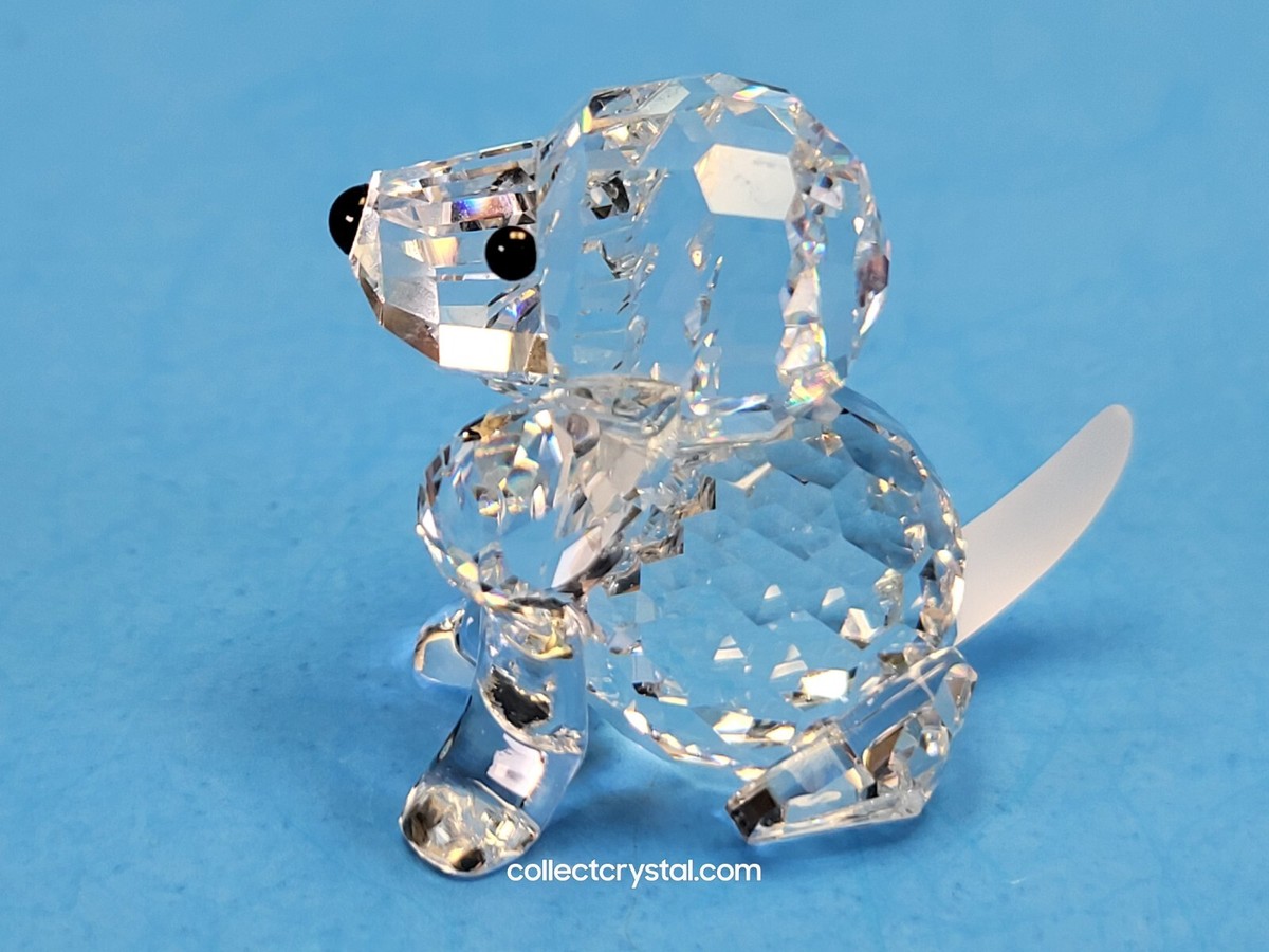 SWAROVSKI Pets Corner SITTING BEAGLE DOG PUPPY 158418 or 7619 000