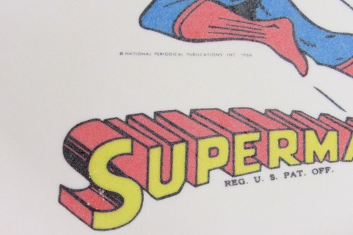 Melmac Superman Man Of Steel Plate 8” Dinnerware Boonton Holding Co 1966 Vintage - Picture 3 of 5