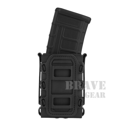 Soft Shell 5.56mm 7.62mm Magazine Pouch Mag Pouch w/ Belt Clip Fit 1.5-2'' Belt