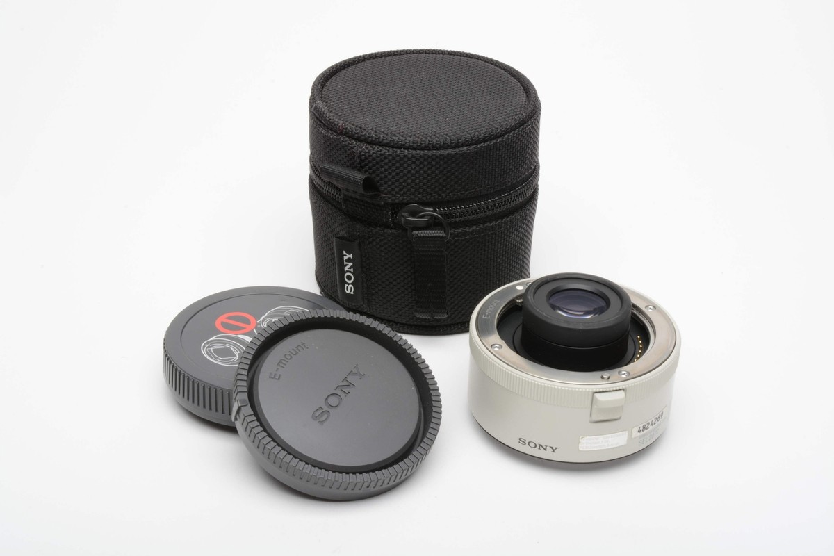 Sony 2X Tele Converter SEL20TC + case, caps, Mint | eBay