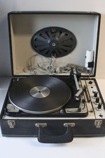 En panne, a restaurer : Ancien tourne disque vintage Valise DUAL 1010 STUDOPHONE