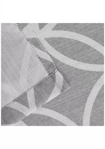 MAYTEX Emma Fabric Shower Curtain, Grey, 70 inches x 72 inches - Picture 3 of 5