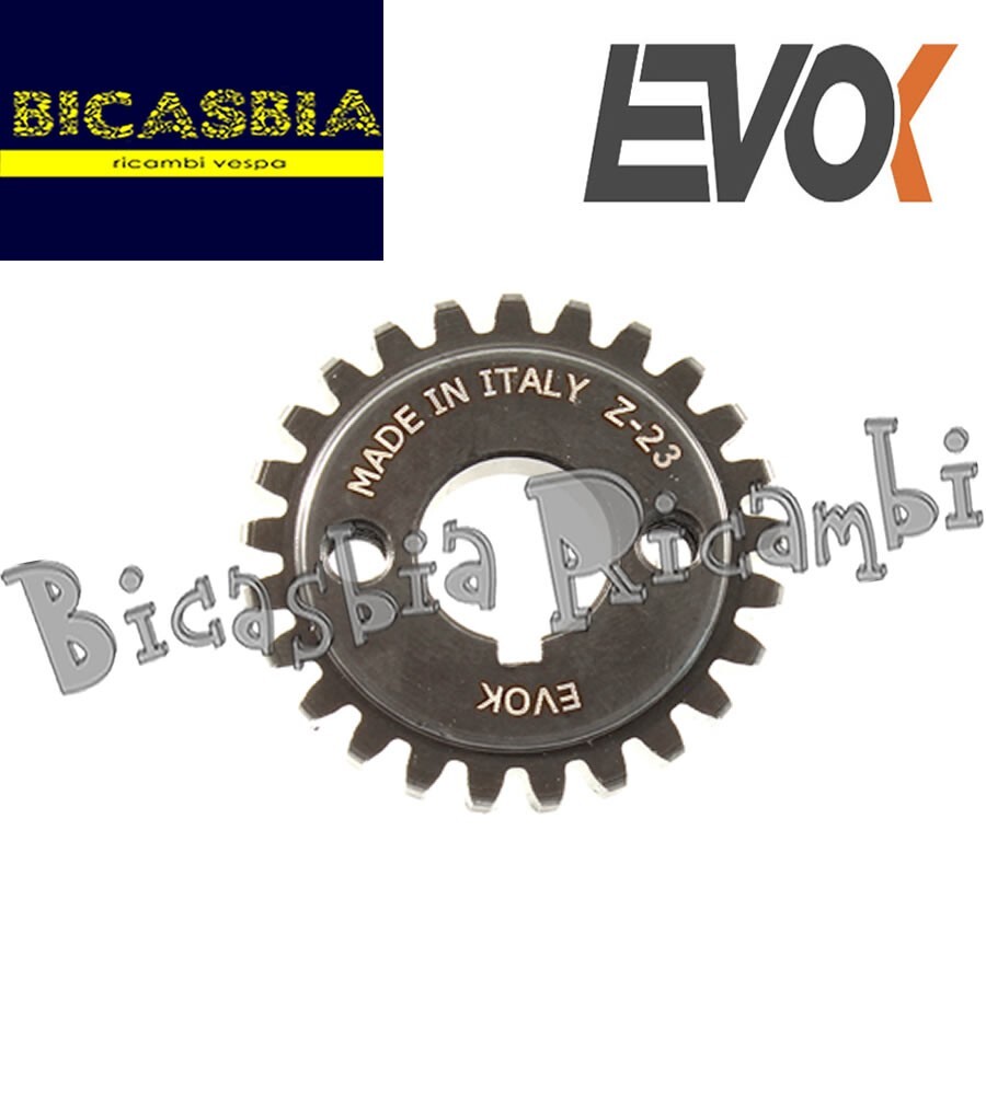 6248 - PIGNONE EVOK Z 23 PER CAMPANA EVOK 72 VESPA 125 ET3 PRIMAVERA PK S XL
