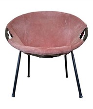 60er 70er Jahre Sessel Lusch & Co Balloon Chair Cocktailsessel Design 60s 70s