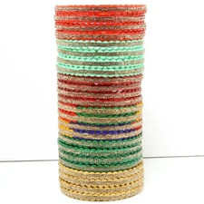 Suprimo Indian Traditional Bollywood 6 ColourGlossy Finished Bracelet For Women