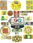 Vintage FISHER-PRICE ACCESSORIES REPLACEMENT LITHOS Little People Play Family